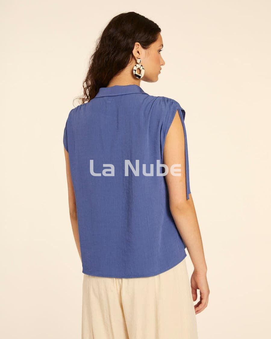 Camisa con estrellas azul - Imagen 4