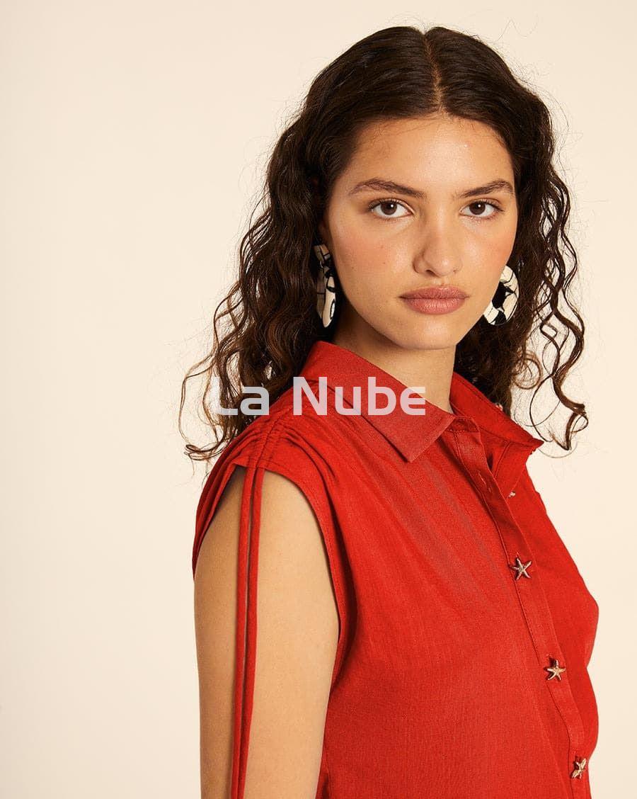 Camisa con estrellas rojo - Imagen 1