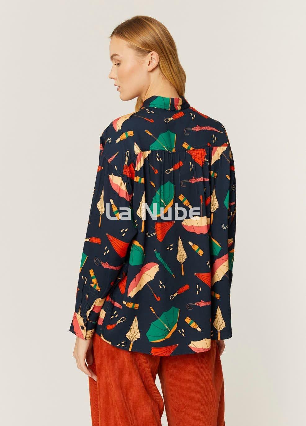 Camisa oversize umbrellas - Imagen 4