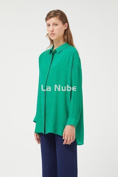 Camisa oversize (Verde) - Imagen 1