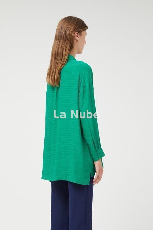 Camisa oversize (Verde) - Imagen 2