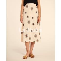 Falda bordado margarita - Imagen 1